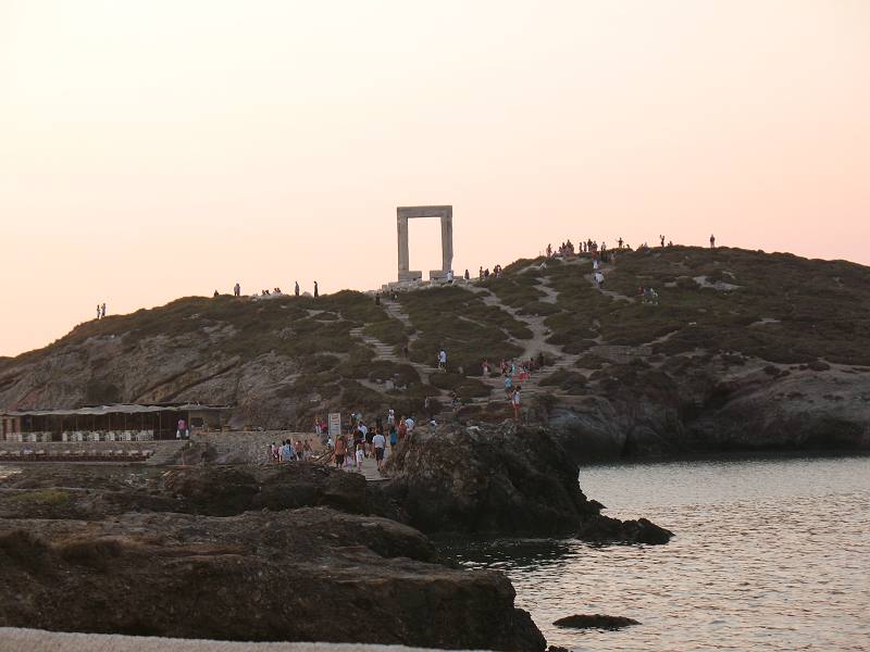 Portara in Naxos Town